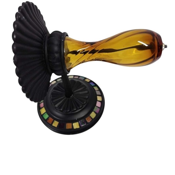 PartyLite P8698 Global Fusion Wall Sconce Peglite Taper Pillar Candle Mosaic - Picture 2 of 7